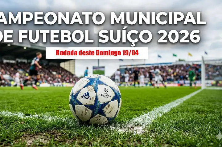 Campeonato Municipal de Futebol Suíço tem rodada hoje com 15 jogos