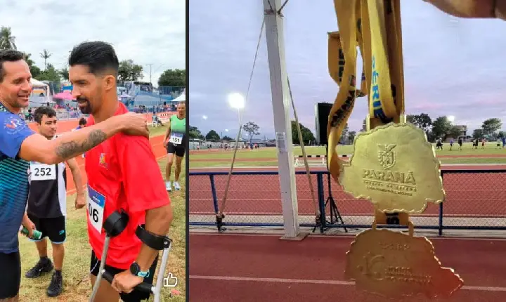 Com apoio da SERLA, paratleta de Ibiporã, brilha nos Jogos Paradesportivos do Paraná 2026