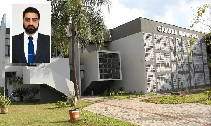 Denúncia aponta que o presidente da Câmara de Ibiporã, Rafael Eik Ferreira, descumpre o Regimento Interno ao não cumprir o expediente presencial na Casa.
