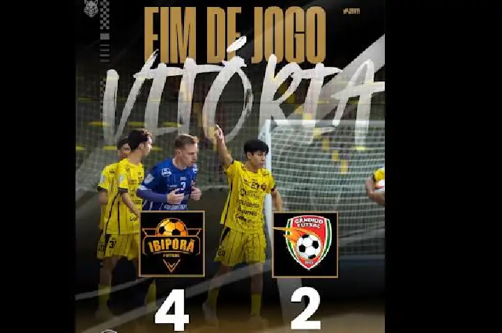 Em noite inspirada, Futsal de Ibiporã goleia líder do paranaense jogando fora de casa
