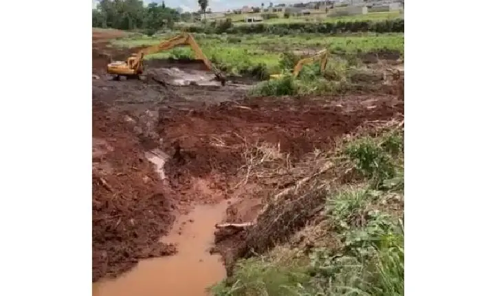 Esclarecimento sobre o descarte de solo das obras do Lago dos Tucanos