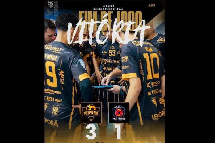 Ibiporã vence Santo Antônio da Platina por 3 a 1 e decide o fim de semana dos JAPS.