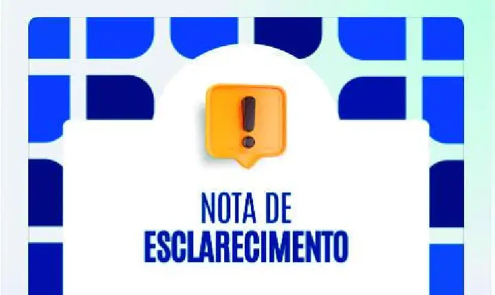 NOTA DE ESCLARECIMENTO E RETRATAÇÃO