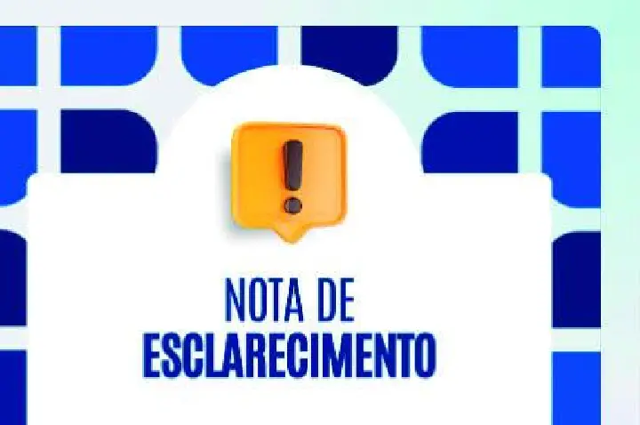 NOTA DE ESCLARECIMENTO E RETRATAÇÃO