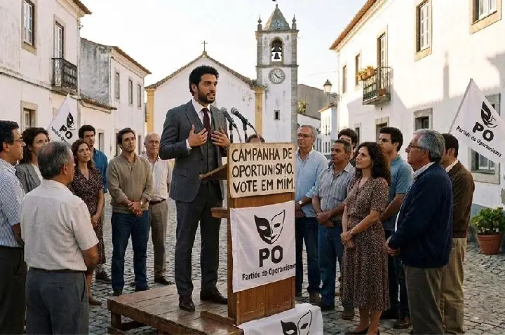 O candidato real e a Máquina Pública do Oportunismo