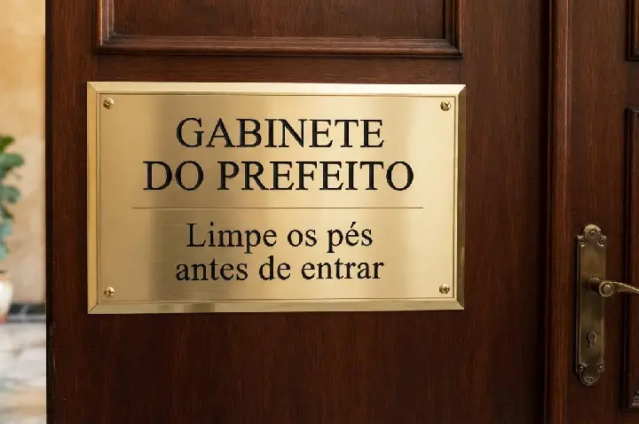 PREFEITURA DE IBIPORÃ ABRE LICITAÇÃO DE R$ 50 MIL PARA PLACAS DE PORTAS E CAUSA PERPLEXIDADE
