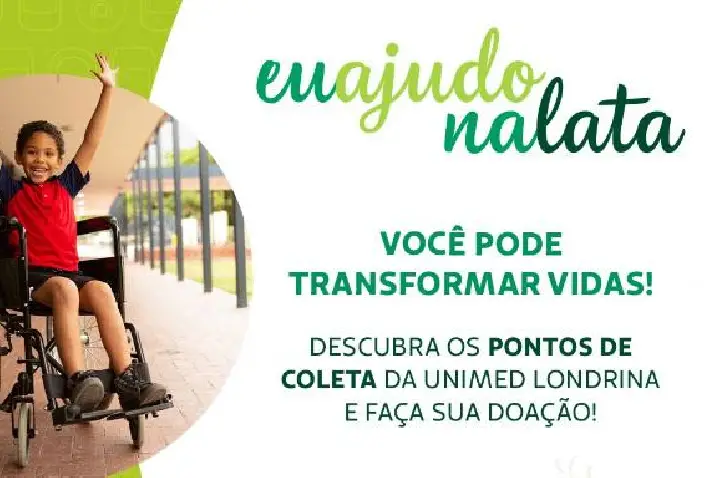 Unimed Londrina entrega cadeiras de rodas da campanha Eu Ajudo na Lata nesta sexta-feira (3)
