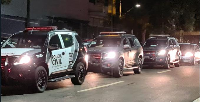 Polícia Civil cumpre mandatos de busca, apreensão e prisões