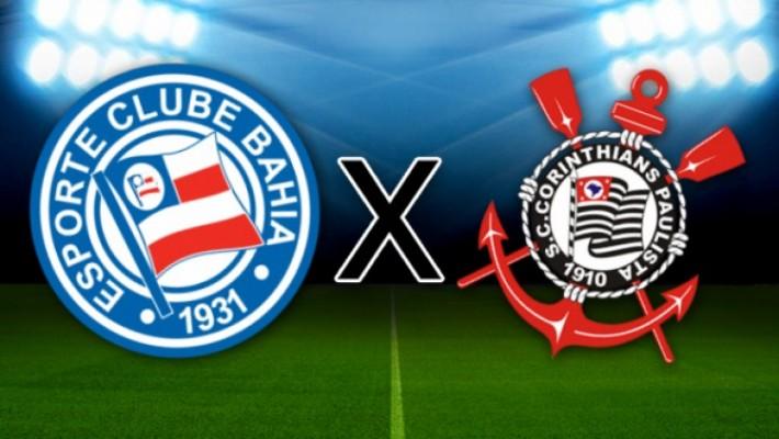 Em jogo ruim, Bahia e Corinthians apenas empatam pelo Brasileirão