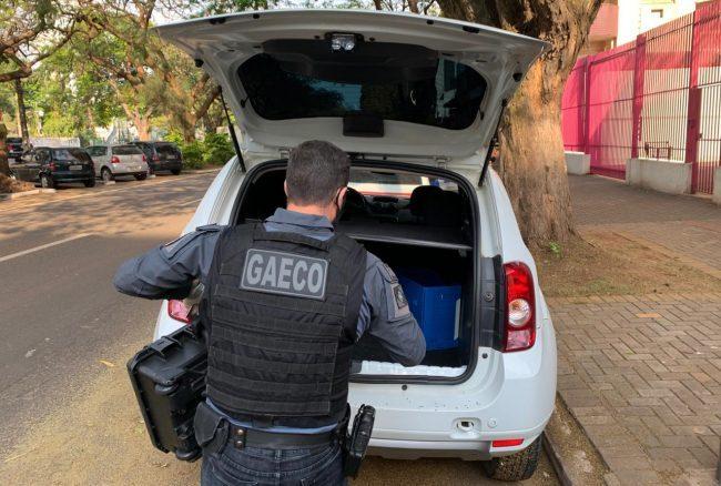 Gaeco cumpre cinco mandados de busca e apreensão em Ibiporã e Londrina
