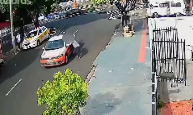 Agente de trânsito é arrastada por veículo após tentativa de abordagem em Londrina