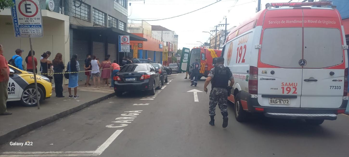 Tentativa de assalto no Magazine Luiza, termina com negociação e marginais se entregam