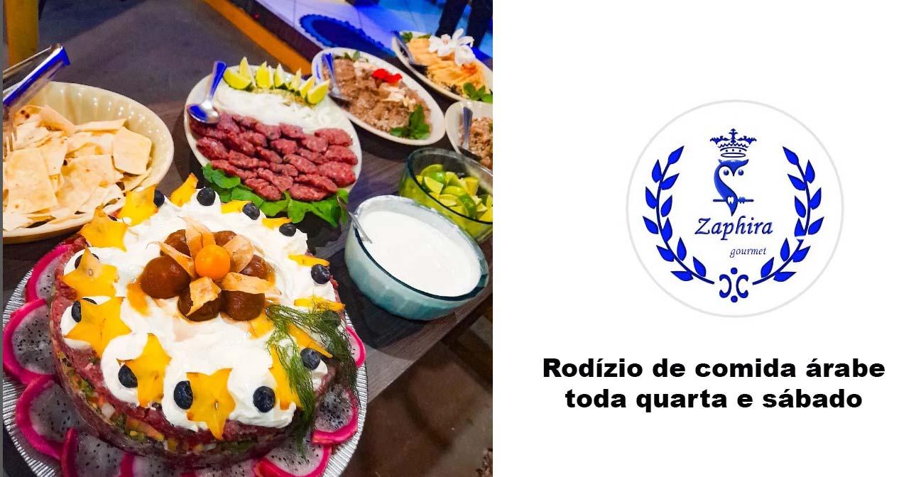 Restaurante temático oferece Rodízio de Comida Árabe a preço popular em Londrina