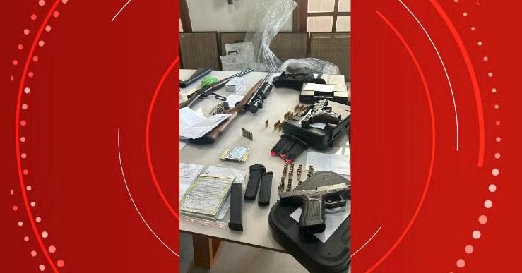 PM é preso suspeito de esconder armas e munições ilegais em apartamento errado, diz Gaeco