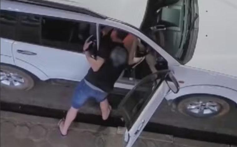 Outro PM é filmado agredindo companheira. Policial foi preso em Capanema