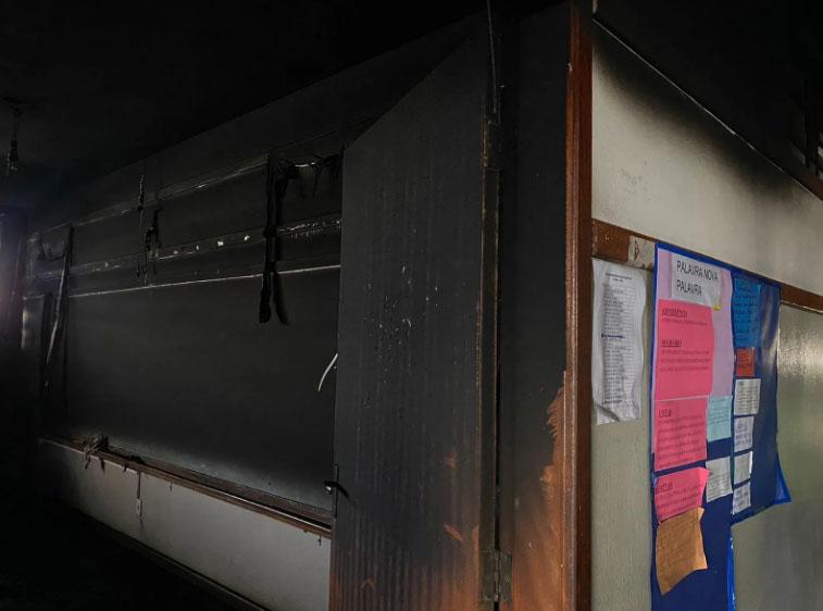 Incêndio destrói sala de aula em escola municipal no Paraná