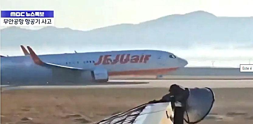 Acidente com avião deixa quase 180 mortos na Coreia do Sul