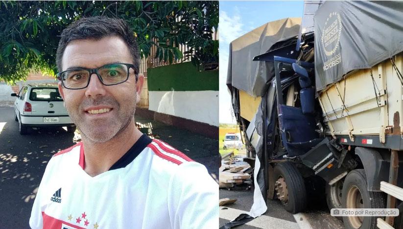 Caminhoneiro de Apucarana que morreu em rodovia de SP é identificado