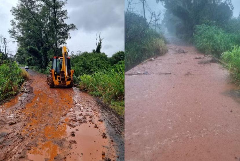 Chuva causa estragos, alagamentos e interdições em várias cidades no norte do Paraná