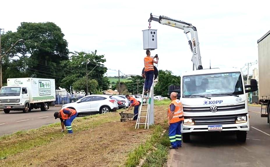 DNIT inicia instalação de radares para controle de velocidade na BR-369, trecho urbano de Ibiporã