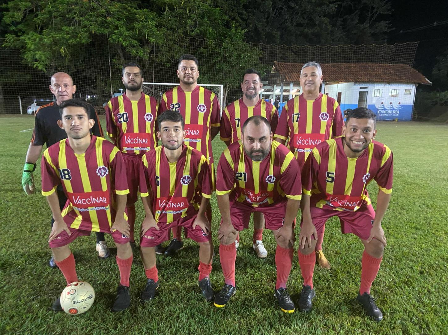Campeonato Interno de futebol suíço no Concórdia Country Clube, tem terceira rodada esta semana