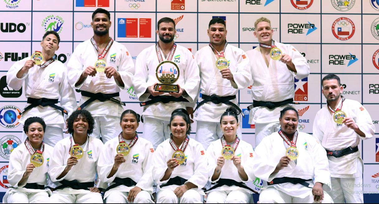 Brasil obtém de maneira invicta o título por equipes mistas do Campeonato Pan-Americano e Oceania de Judô 2025