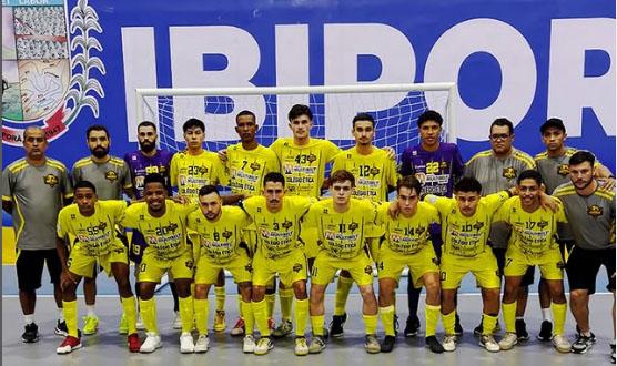 Futsal Ibiporã estreia em casa com goleada no Munhecão: 6X1