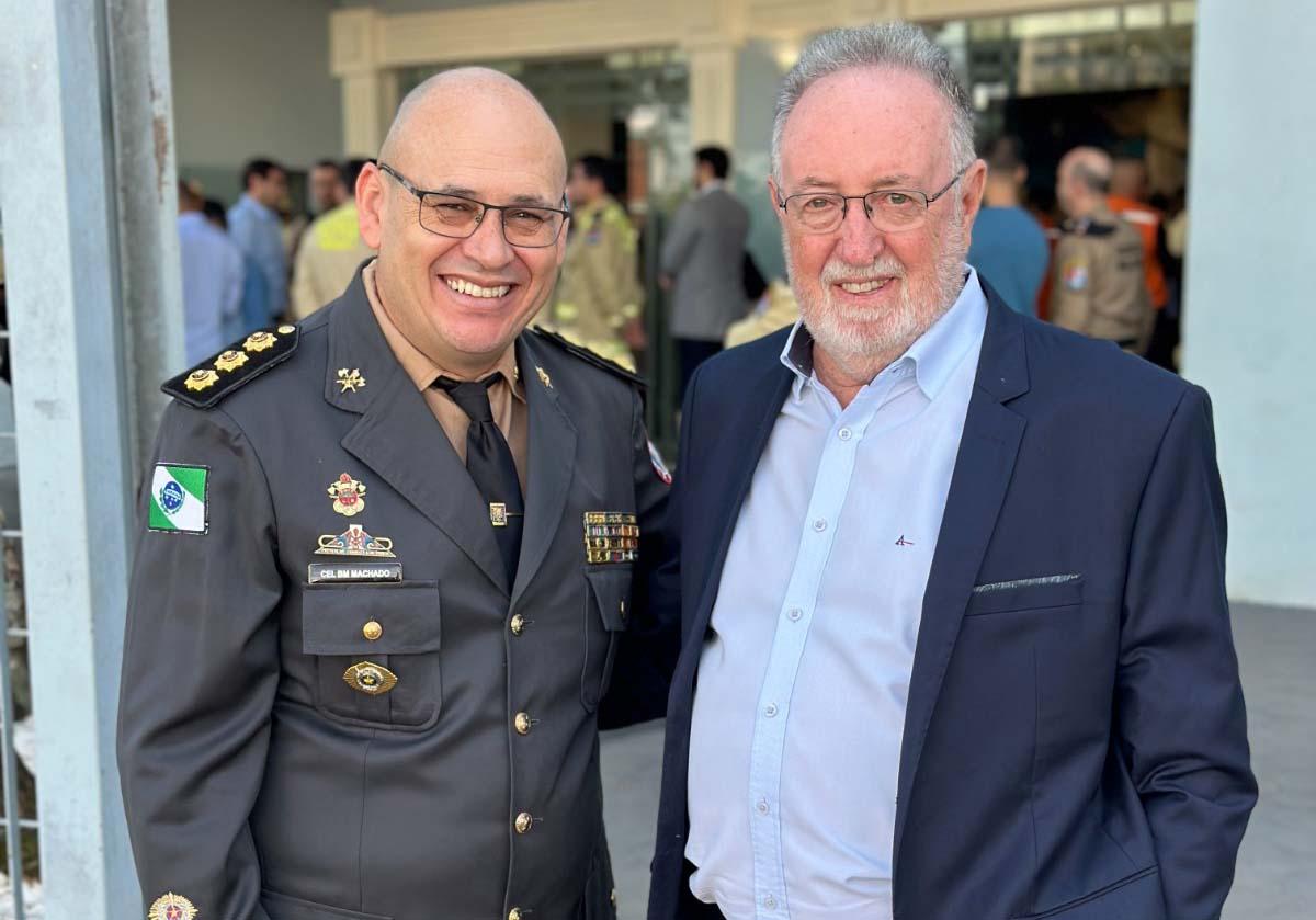 Deputado Tercilio Turini parabeniza novo comando e destaca trabalho dos bombeiros em defesa da vida