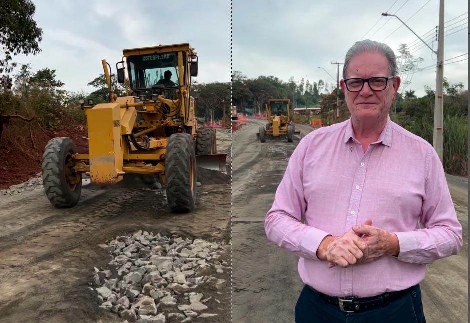 Segue em ritmo acelerado obras de infraestrutura na zona leste de Ibiporã