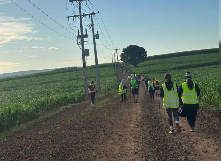 Peregrinação de Londrina a Bandeirantes recebe apoio do estado e de municípios