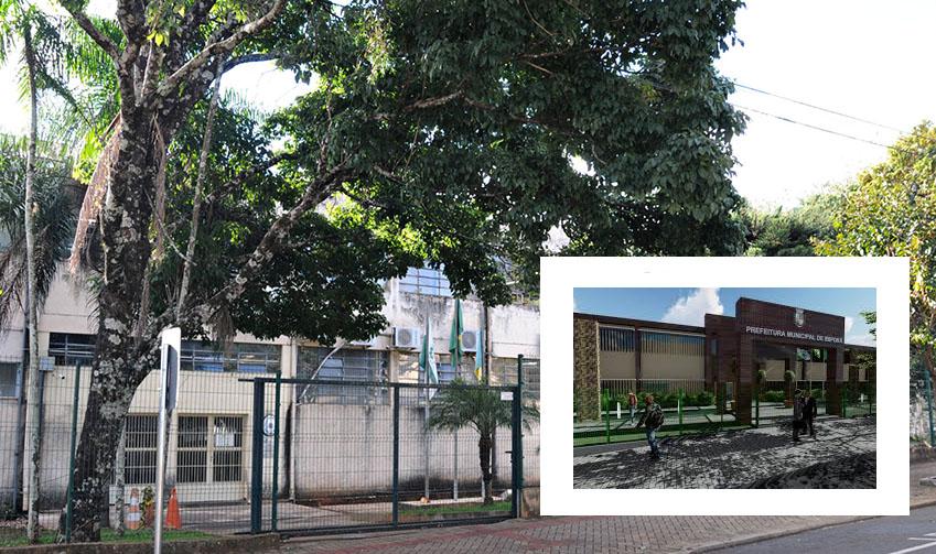 Prefeitura envia documentos relativos a obra de reforma da prefeitura requeridos por vereador do MDB