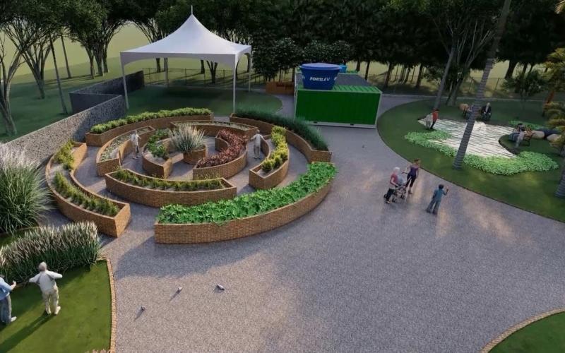 Horta Urbana: Prefeitura de Ibiporã prepara espaço sustentável que une educação, saúde e meio ambiente