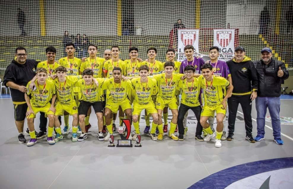 Ibiporã é Campeão Paranaense de Futsal Sub-17 masculino nos Jogos da Juventude, série Ouro