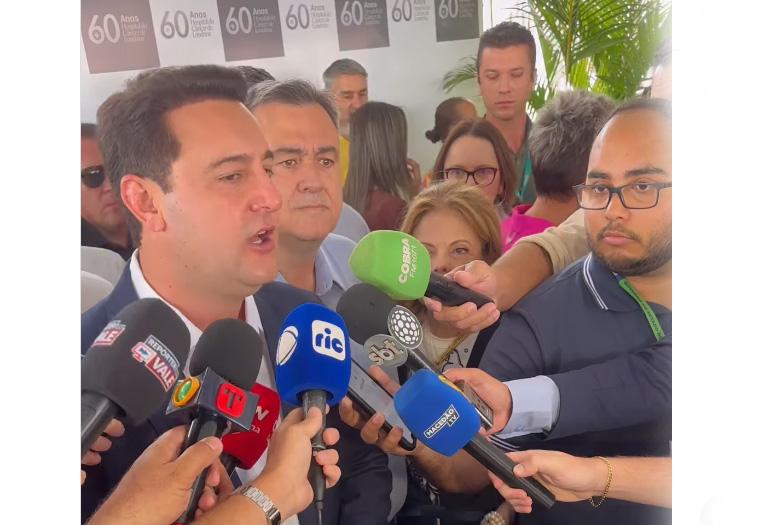 Ratinho Junior vem a Londrina para homenagear os 60 anos do Hospital do Câncer e anunciar recursos