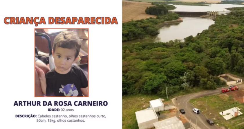 Seguem buscas por menino desaparecido na quinta-feira em Tibagí, nos Campos Gerais