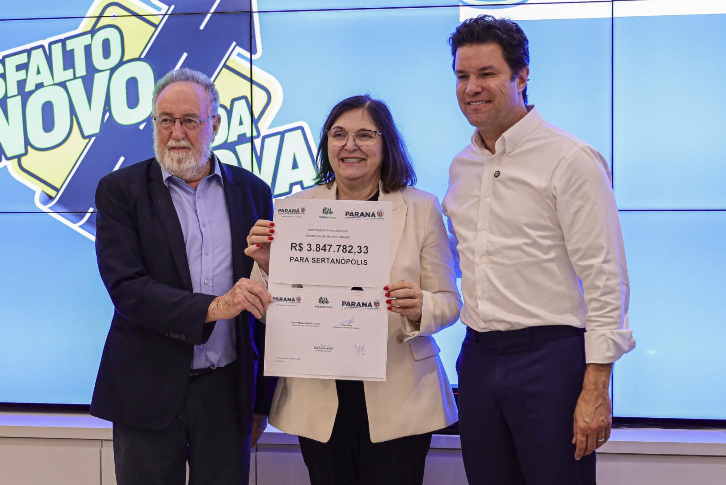 Sertanópolis garante R$ 4 milhões em obras de drenagem e contenção de alagamentos