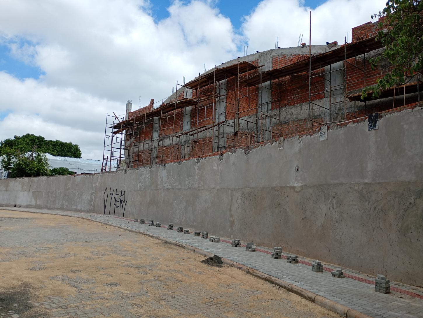 Grandes obras voltadas à Educação seguem em ritmo acelerado neste final de ano.