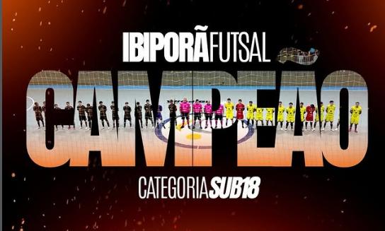 Ibiporã é Campeão Paranaense de Futsal categoria sub 18