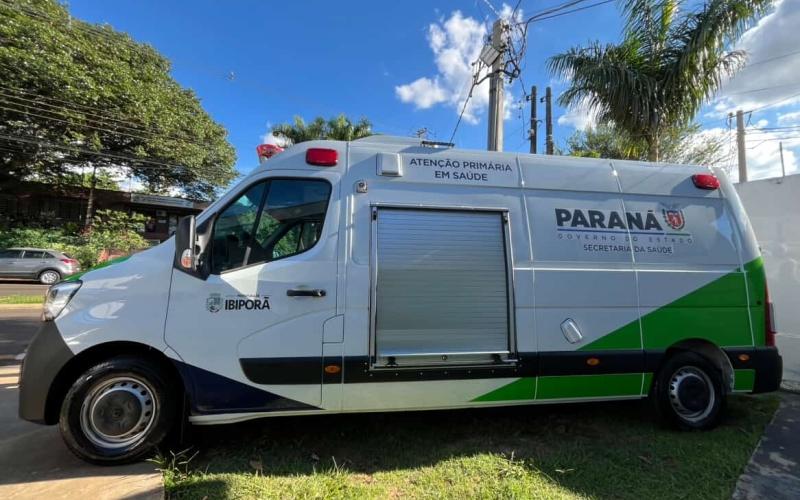 Ibiporã recebe ambulância 0 km para reforçar frota da Saúde