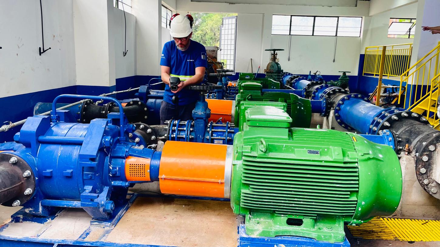 Troca de bombas na captação de água em Ibiporã é concluída e marca etapa de modernização e segurança hídrica
