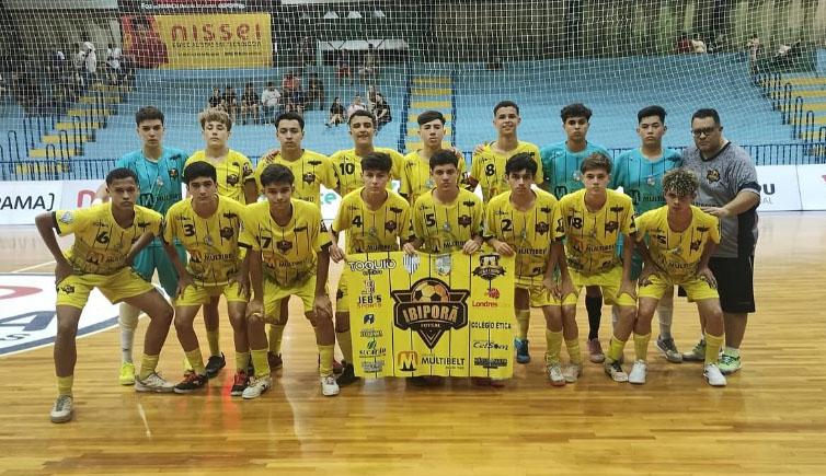 Ibiporã recebe talentos do estado para a 2ª etapa do Paranaense de Futsal Sub-16