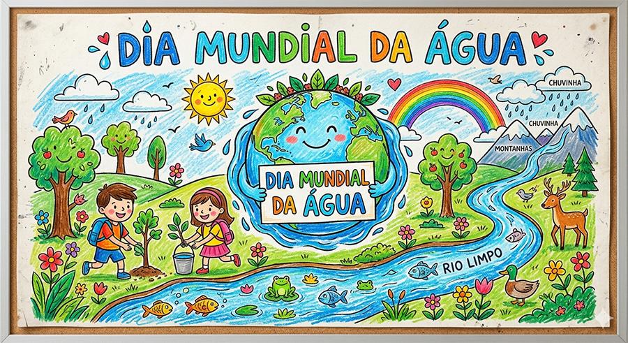 Samae lança concurso de desenhos em homenagem ao Dia Mundial da Água