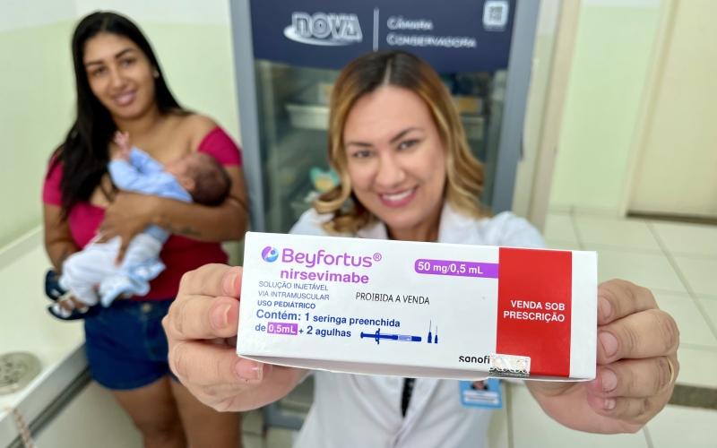Saúde inicia imunização contra bronquiolite para bebês prematuros e com comorbidades