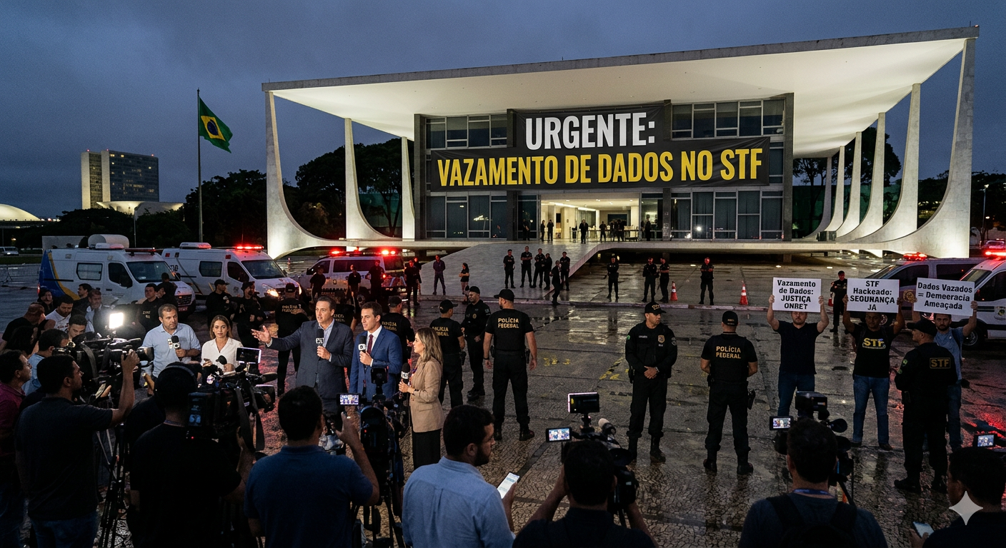 Vazamento de dados de ministros do STF expõe falhas estruturais de governança e acende alerta sobre controle de acessos