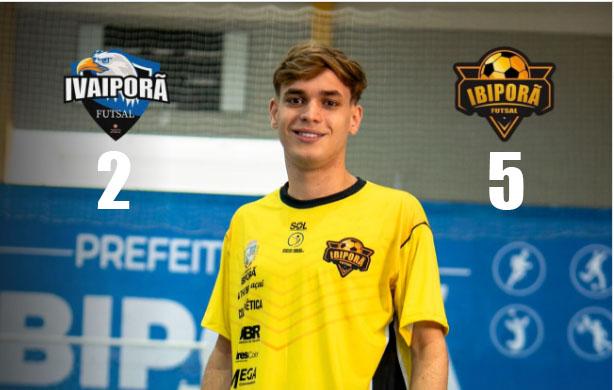 Ibiporã Futsal Sub-20 inicia Campeonato Paranaense com vitória convincente de 5x2 sobre Ivaiporã