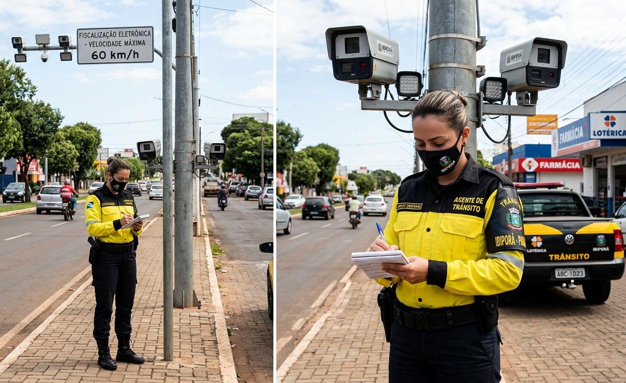 Ibiporã investirá R$ 2 milhões em fiscalização eletrônica: segurança viária ou 