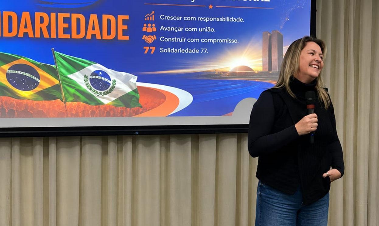 A Força do Cuidado e a Coragem de Mudar: Professora Angela Garcia Assume o Solidariedade Mulher com grande desafio
