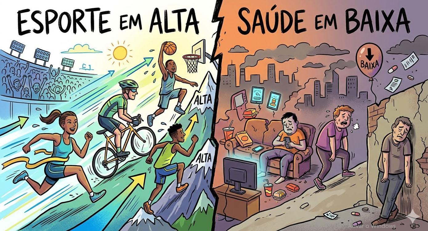 ESPORTE X SAÚDE EM IBIPORÃ : A disparidade da competência no comando de pastas