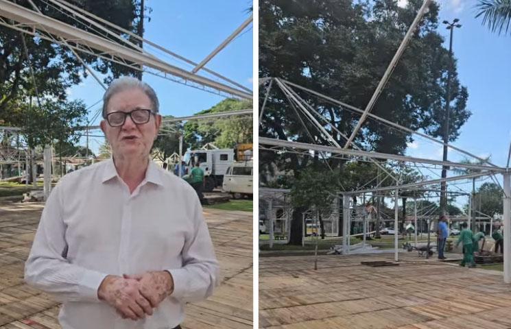 Ibiporã injeta mais R$ 61 mil em barracas de festa enquanto postos de saúde agonizam por falta de insumos