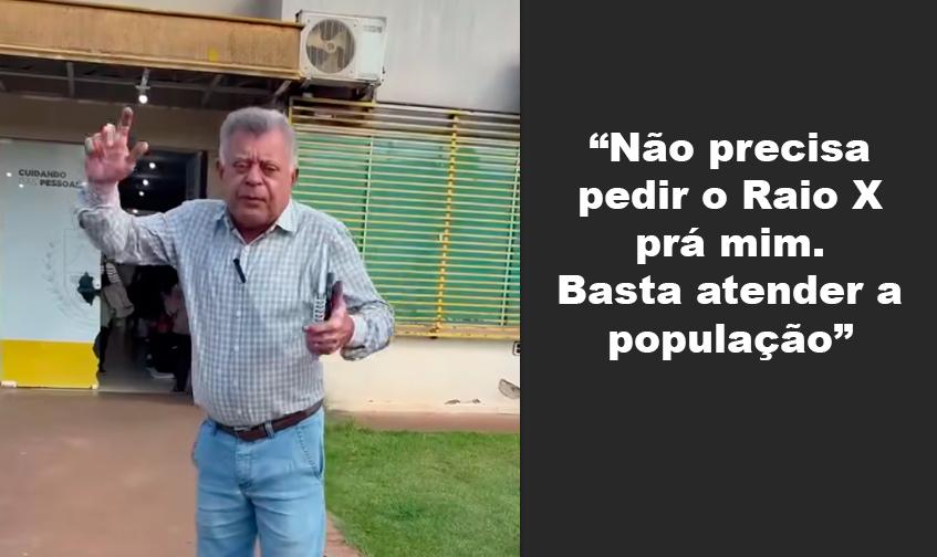 Vereador da base do prefeito cobra Raio X na UPA de Ibiporã